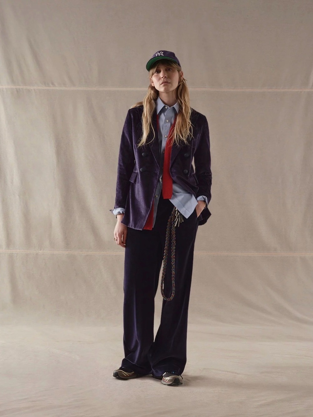 Circolo 1901 Womens IT 44 US 8  Velvet Double Breasted Blazer Made Italy